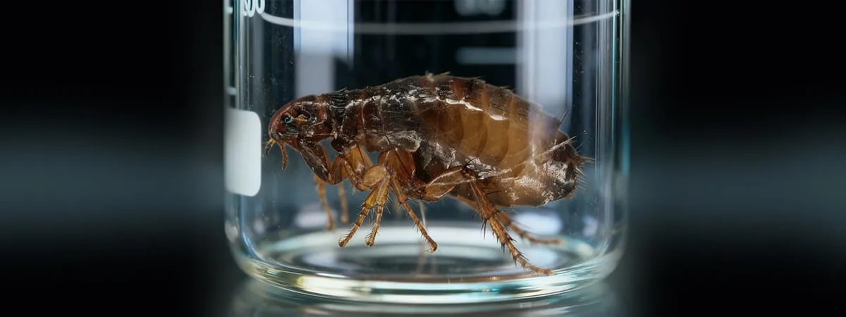 Как выглядит домашняя блоха