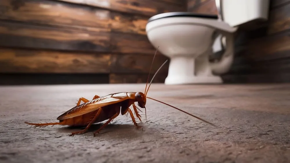 Избавление от тараканов в ванной
